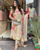 Sitara Heavy Fancy Pant Pair With Dupatta Set