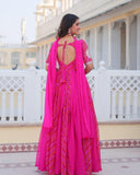 Yamini Anarkali Pair With Dupatta Set