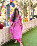 Pitusha Mirror Heavy Fancy Palazzo Pair With Dupatta Set