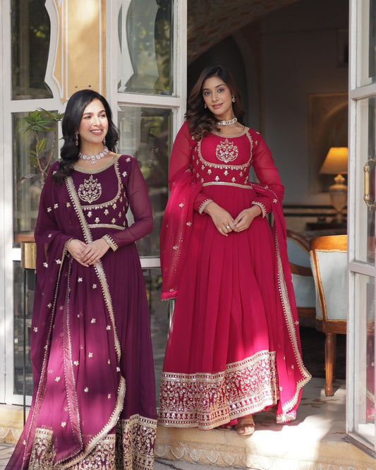 Saloni Premium Designer Readymade Gown Dress