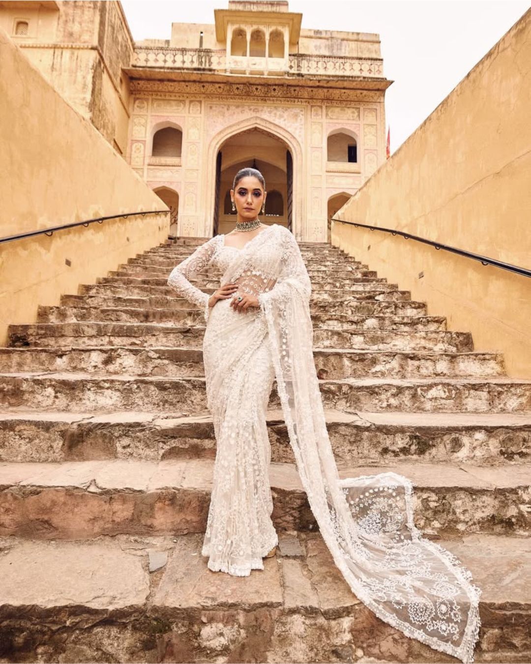 Beautiful Designer Sequence Saree