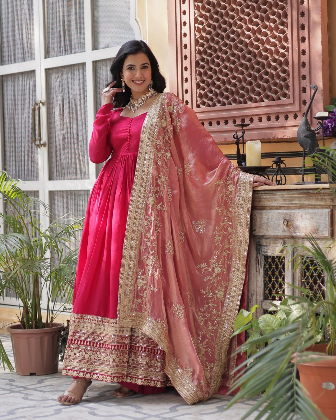 Jiva Premium Designer Readymade Gown