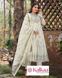 Raja rani Embroidery Kurti Set
