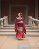 Premium Designer Readymade Top-Sharara Dupatta Collections