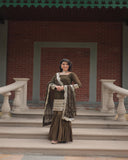 Premium Designer Readymade Top-Sharara Dupatta Collections