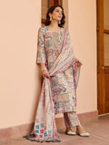 Pinaki Beautiful Cotton Kurti With Pant and Dupatta Set
