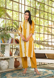 Beautiful Tye Dye Floral Print Cotton Kurti Set
