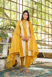 Beautiful Tye Dye Floral Print Cotton Kurti Set