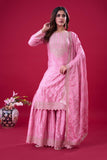 Pinky Premium Designer Sharara Set