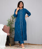 Cotton With Pocket Beautiful Suit Set