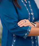 Cotton With Pocket Beautiful Suit Set