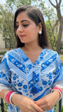 Designer Pure cotton suit Without Dupatta