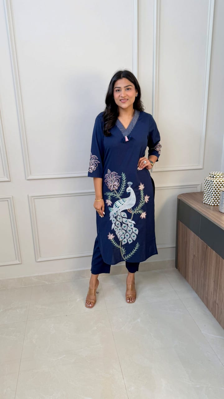 Designer Pure cotton suit