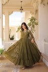 Sonakshita Georgette Gown with Dupatta