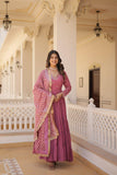 Sonakshita Georgette Gown with Dupatta
