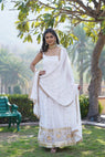 Chameli Georgette Gown with Dupatta