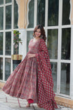 Premium Readymade Kurt With Pant & Dupatta Set