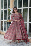Premium Readymade Kurt With Pant & Dupatta Set