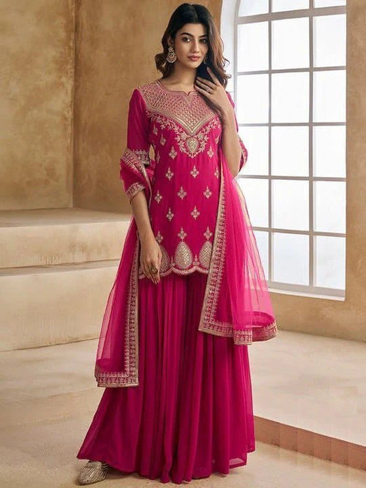 Pritee Premium Designer Readymade Sharara Set