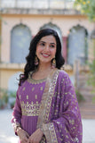 Divya Georgette Gown with Dupatta