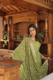 Sukriti Georgette Gown with Dupatta