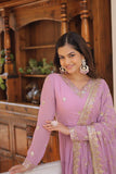 Sukriti Georgette Gown with Dupatta