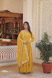 Sukriti Georgette Gown with Dupatta