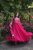 Shristi Georgette Gown with Dupatta