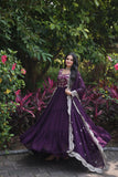 Shristi Georgette Gown with Dupatta