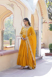 Shristi Georgette Gown with Dupatta