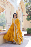 Shristi Georgette Gown with Dupatta