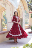Shristi Georgette Gown with Dupatta
