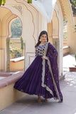 Shristi Georgette Gown with Dupatta