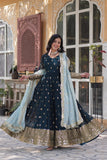 Premium Designer Gown with Dupatta
