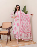 Flowy Silhouettes Paired Matching Palazzo and Chic Dupatta