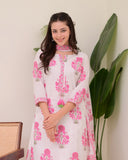 Flowy Silhouettes Paired Matching Palazzo and Chic Dupatta