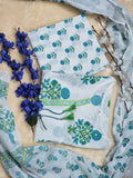 Flowy Silhouettes Paired Matching Palazzo and Chic Dupatta