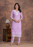 Straight Style Kurti Pant and Dupatta Sets