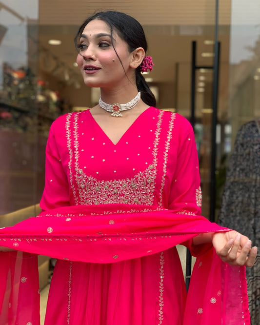 Niharika Cotton Beautiful Suit Set