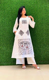 Beautiful Heavy Cottom Flex Kurti With Pant