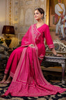 Elegant Cotton Dupatta Pant Set