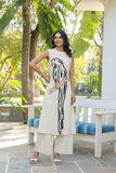 Cotton Flex Premium Embroidery On Kurta