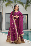 Akruti Designer Gown with Dupatta