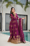 Akruti Designer Gown with Dupatta