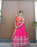 Shivi Ready to Wear Lehenga Choli With 2 Dupatta