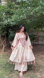Shivika Beautiful Designer Peplum & Bell Bottom Set