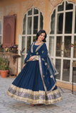 Zahra Sequin Embroidered Party Gown With Dupatta