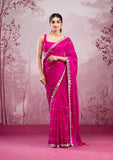 Designer Mirror Saree