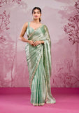 Designer Mirror Saree