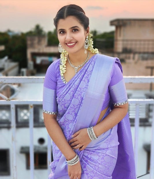 Designer Banarasi Soft Silk Saree